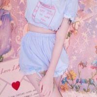 粉色酷女孩 不想动，不想说话，就