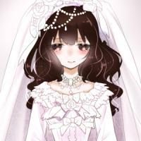 手绘系列萌妹九宫格@二次元头像集 我爱你与你无关因为不