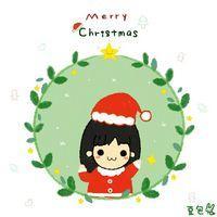 为圣诞准备的情侣头. 是不是女生主动之后
