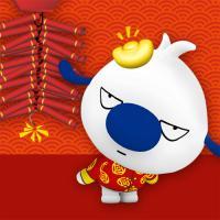 辛巴狗新年头像 A lot of t