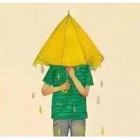 个性 假装抬头仰望天空的美