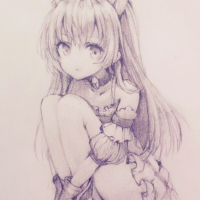 手绘图 聊出来的感情 不聊