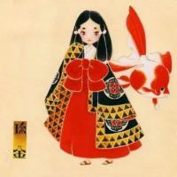 每一条金鱼都是一个仙子  美 ! 朋友，让我轻轻的说声