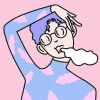 卡通情头 我的心，你的世界。不