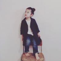 以后有个可爱女儿就像个小小的自己 I don'