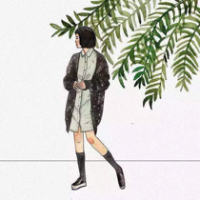 手绘 公交当然不会永远都不