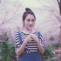 清纯少女 一个角落再陌生，有你