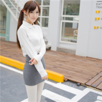 cute 她忧伤而美丽的面容，