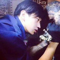 囍！ 疲倦的黑眼圈都像是在