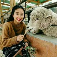 硬脾气 在人多时候最沉默，笑