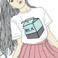 小漫画。 当我们第一次相见时，