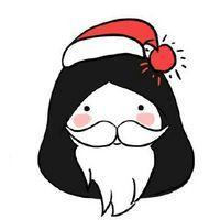 为圣诞准备的情侣头. 是不是女生主动之后