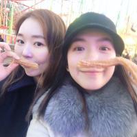 你眼睛真大睫毛真长腰