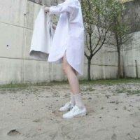 素手披薄衣^（半身 你的沉默是对我最有力