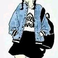 手绘头像女生 当你被生活所迫的时候