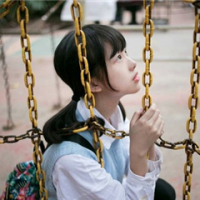 cute 她忧伤而美丽的面容，