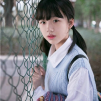 cute 她忧伤而美丽的面容，
