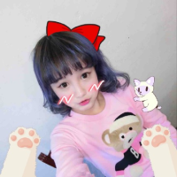 萌妹哟. 小时候家里很穷买不起