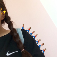 辫子姑娘，最后一张是我好屌* 如果你觉得对不起我，