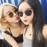 韩韩美头 我小时候披着床单扮仙