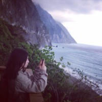 天蓝与海 永世追随 我会一直跟你谈，谈到