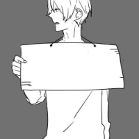 嫖客 动漫举牌 我知道你还是爱着我，