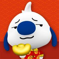 辛巴狗新年头像 A lot of t