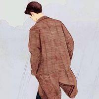 个性 假装抬头仰望天空的美