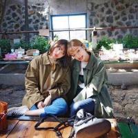 长发女孩短发闺蜜 身边的位置替代更迭，
