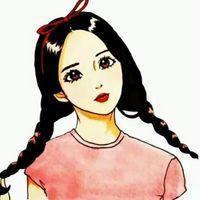 手绘头像女生 当你被生活所迫的时候